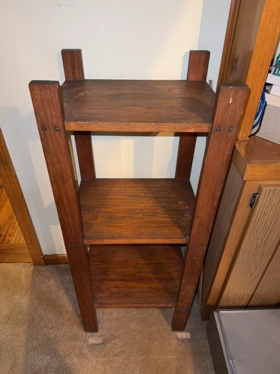Wooden stand