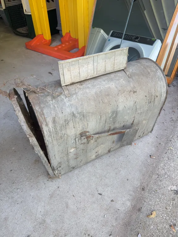 Large vintage mail box