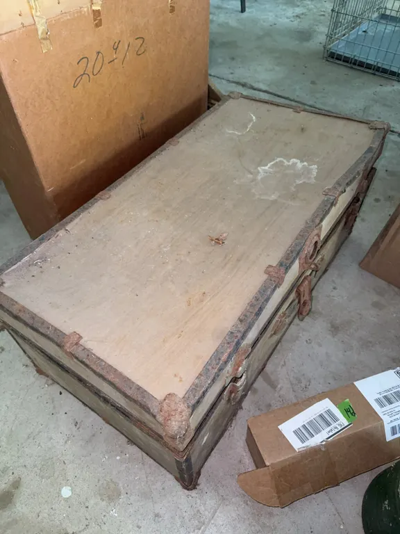 Box full of extension cords