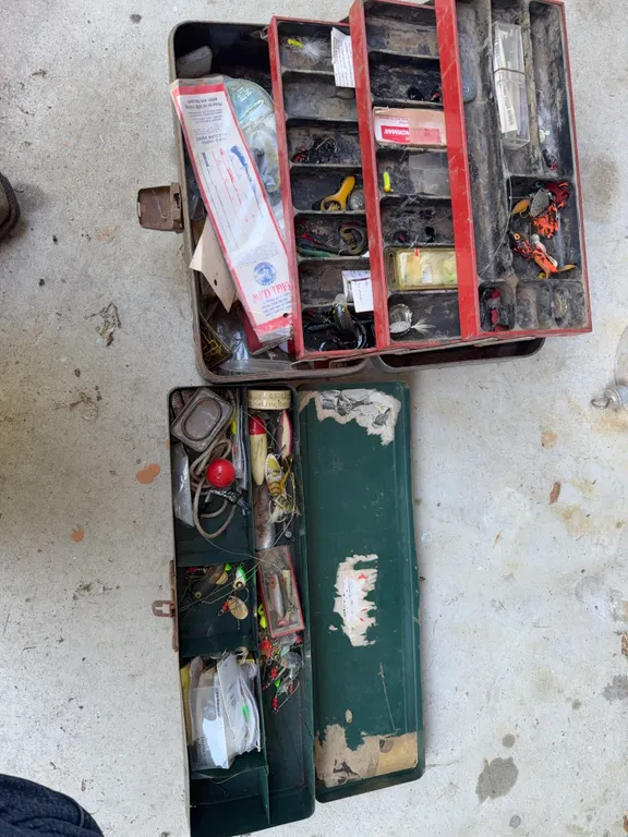 Fishing tackle boxes