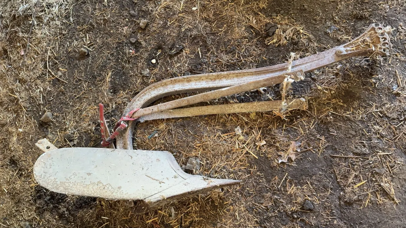Brinley plow attachment 