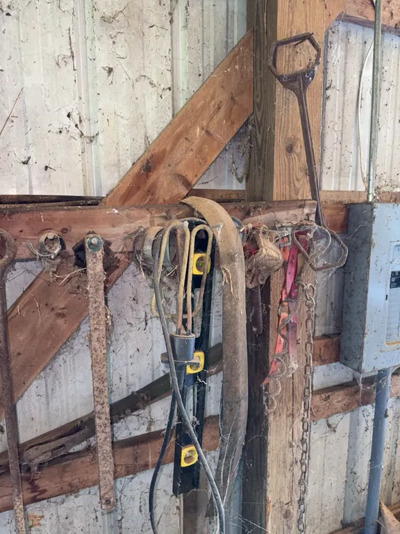 Wall clean out of clamps levels and cutters