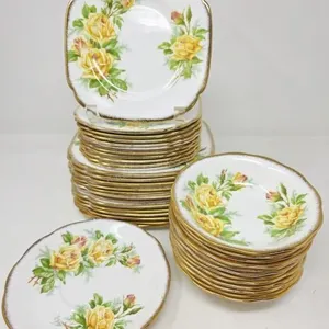 Royal Albert "Tea Rose" Plates Lot
