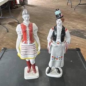 Hollóháza Hungary Porcelain Figurines 1831 Handp