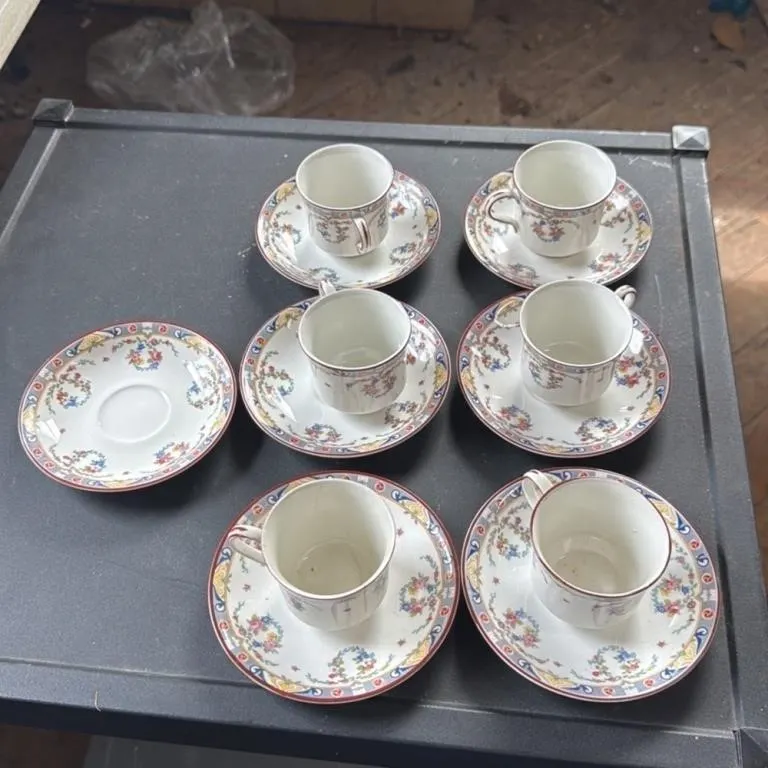 J&G Meakin England "Sol" Pattern Children's Set