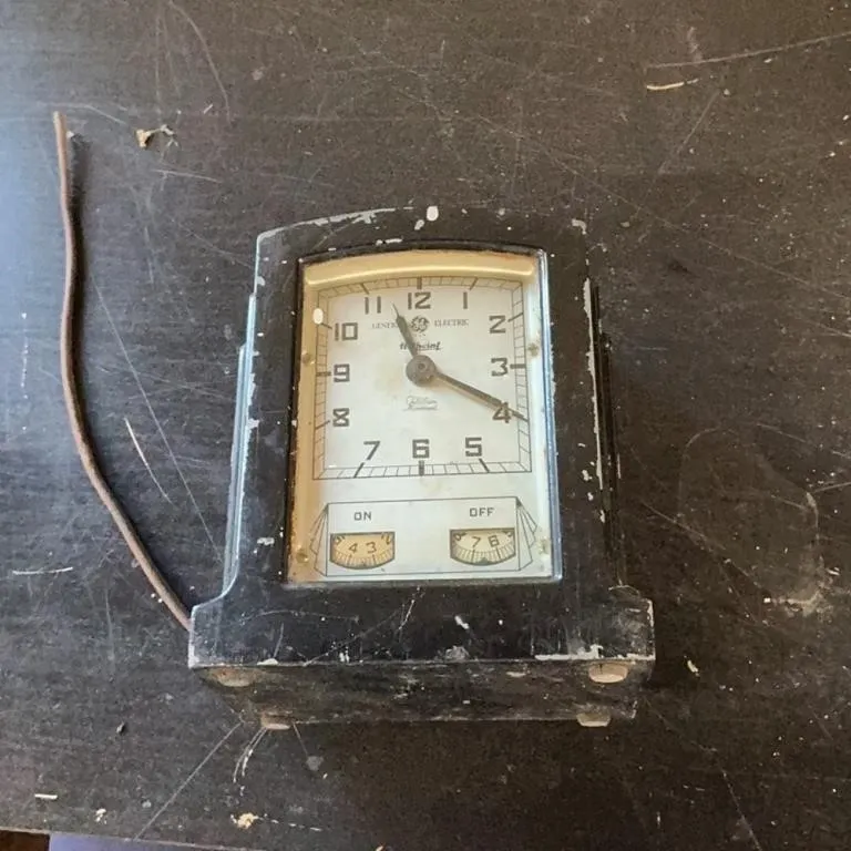 Vintage GE Electric Time Switch Timer Model 157