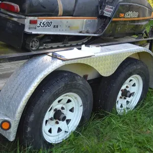 16 FT TANDEM AXLE TRAILER WITH NEW Tires  MFG 2008