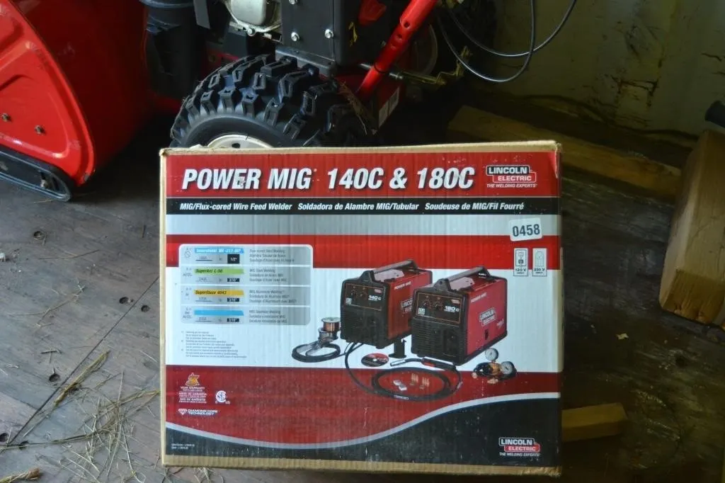 POWER MIG WELDER 140C 180C NEW IN BOX