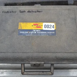 Cooling system pressure tester