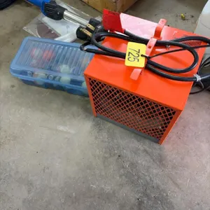 Garage heater and pool balls
