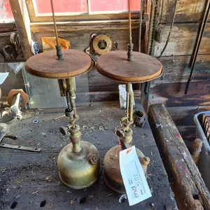 Pair of 1938 Coleman Pressure Lamps
 UNRESERVED