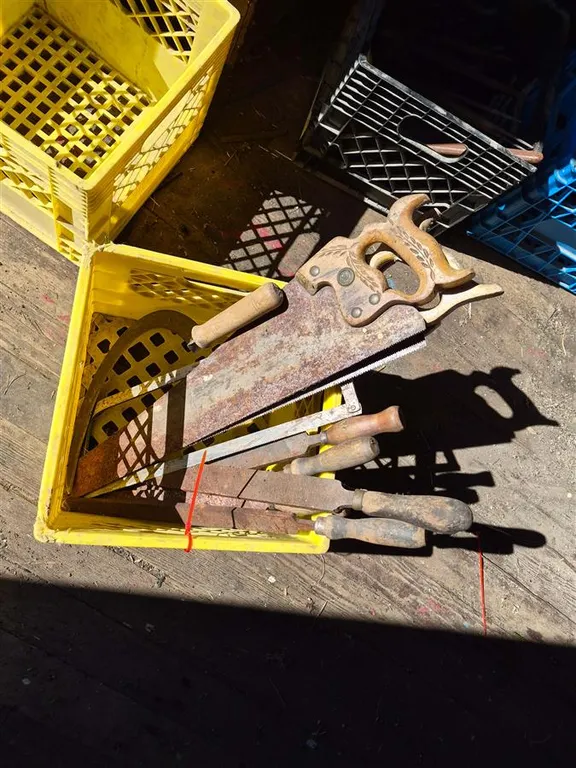 Assorted Hand Tools, Hand Saws and Files
UNRESERVED