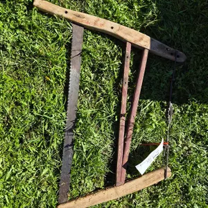 Vintage Wooden Frame Saw
 UNRESERVED
