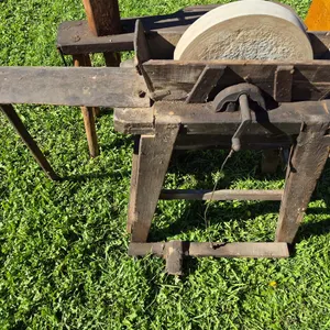 Antique Foot-Pedal Grinding Stone
 UNRESERVED