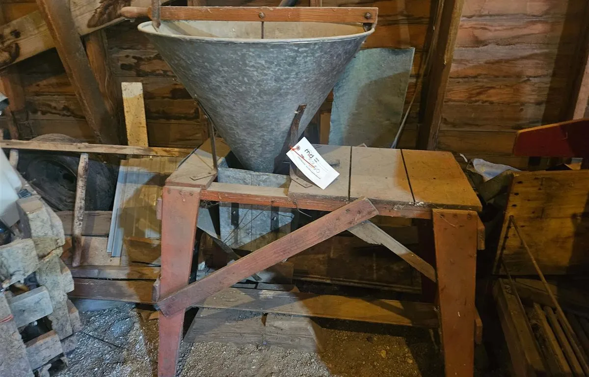 Vintage Grain Hopper and Stand
UNRESERVED