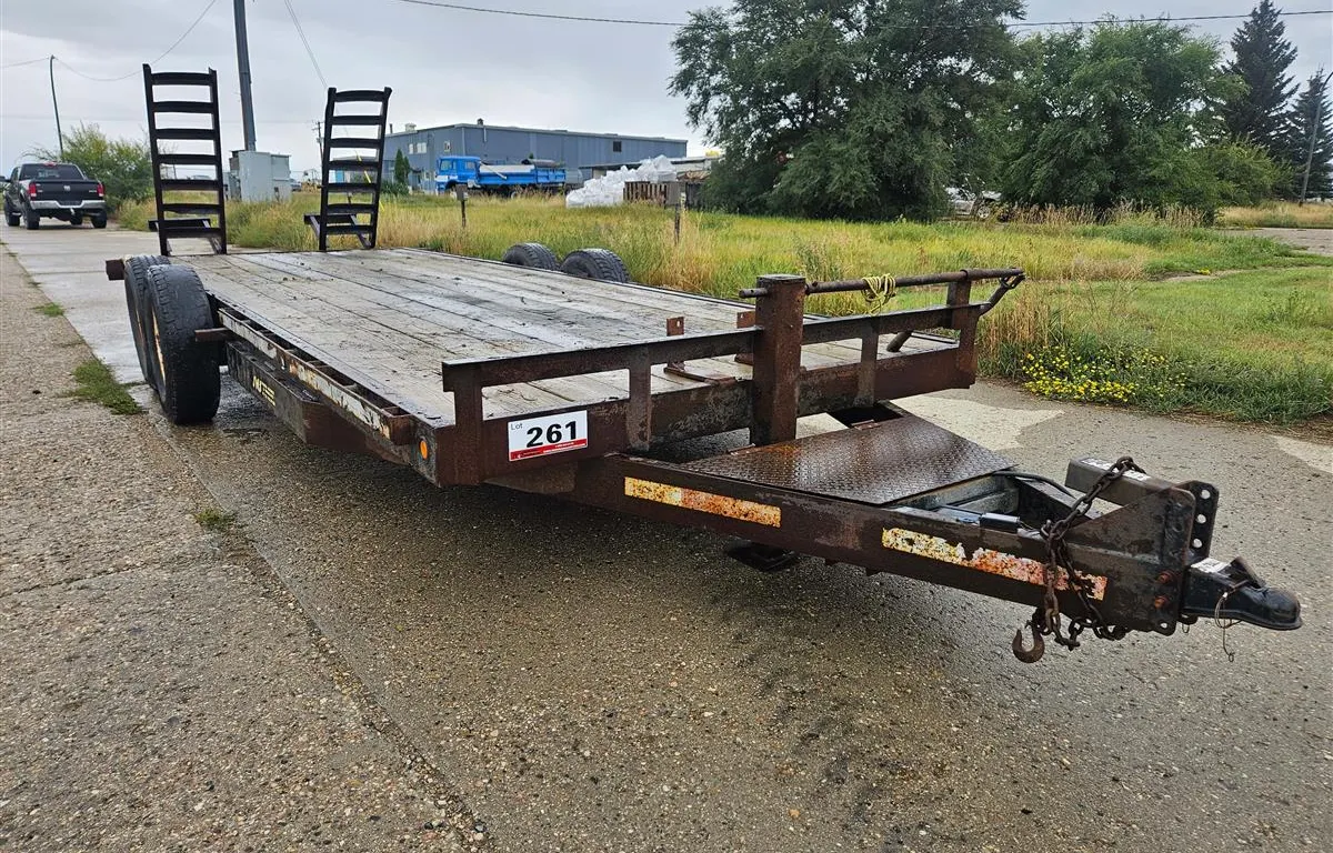 Tandem-Axle Equipment Trailer
UNRESERVED
