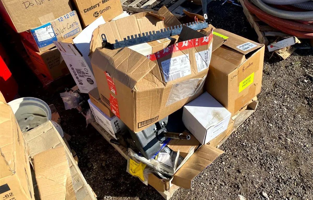 Pallet Lot of Mixed Equipment Parts
UNRESERVED