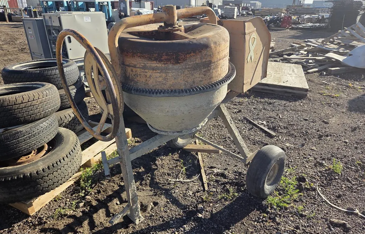 Portable Concrete Mixer
UNRESERVED