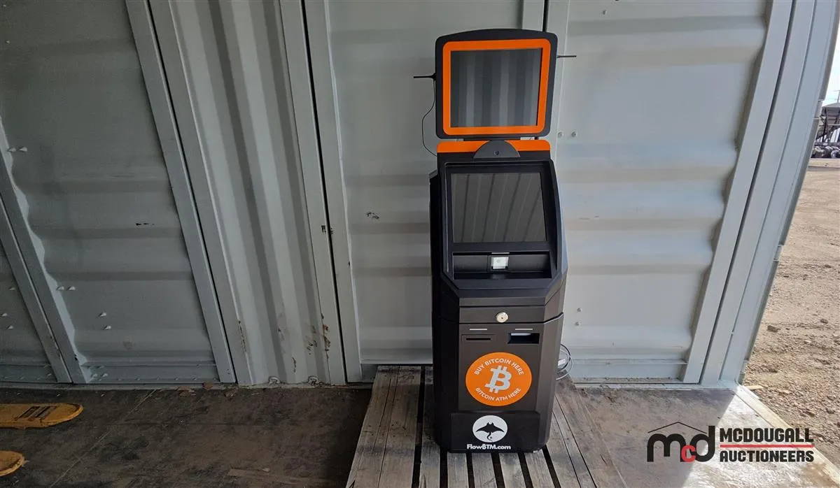 FlowBTM Bitcoin ATM Kiosk
UNRESERVED