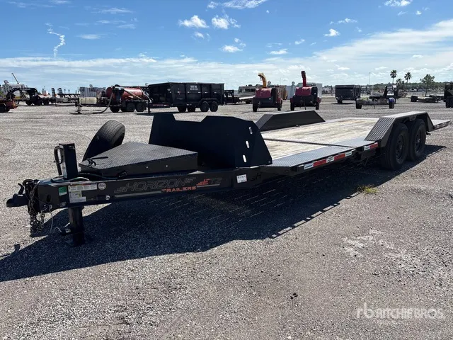 2024 Horizon ETZBP 22 ft T/A Tilt Deck Trailer