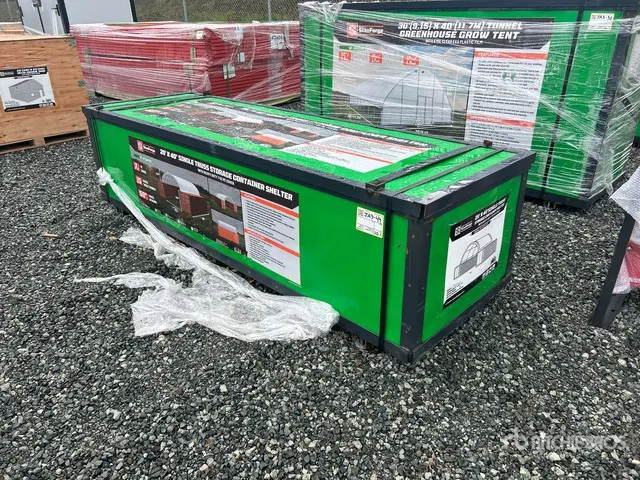 StanForge ST2041CE 20 ft x 40 ft Single Truss Container Shelter (Unused)