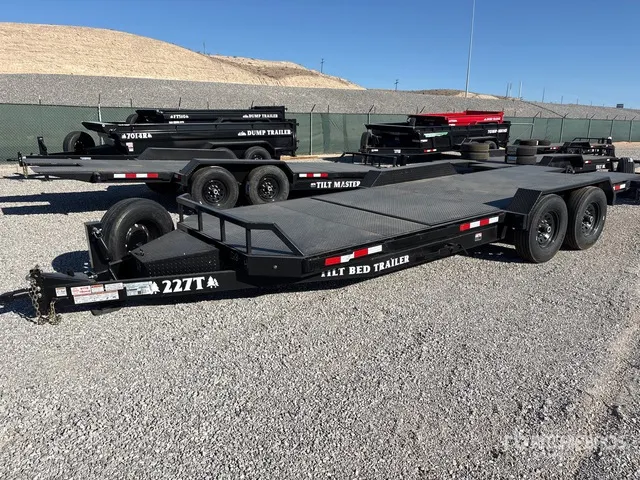 2026 Industrias America 227T 22 ft T/A Tilt Deck Trailer (Unused)