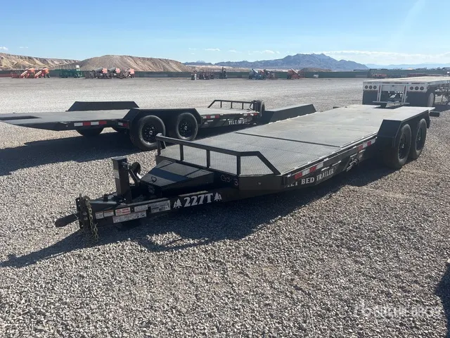 2026 Industrias America 227T 22 ft T/A Tilt Deck Trailer (Unused)