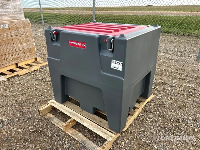 2026 Powertek PTP-440L 440 L Portable Poly Diesel Fuel Tank (Unused)