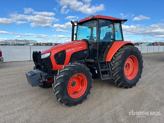 2017 Kubota M6S-111 4WD Tractor