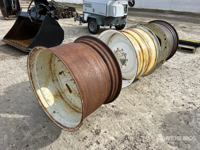 Quantity of (3) Rims - Fits Case Equipment