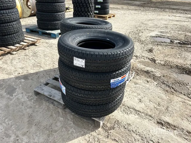 Quantity of (8) ST235/80R16 Tires (Unused)