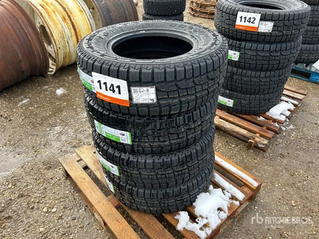 Quantity of (4) LT265/70R17 Tires (Unused)