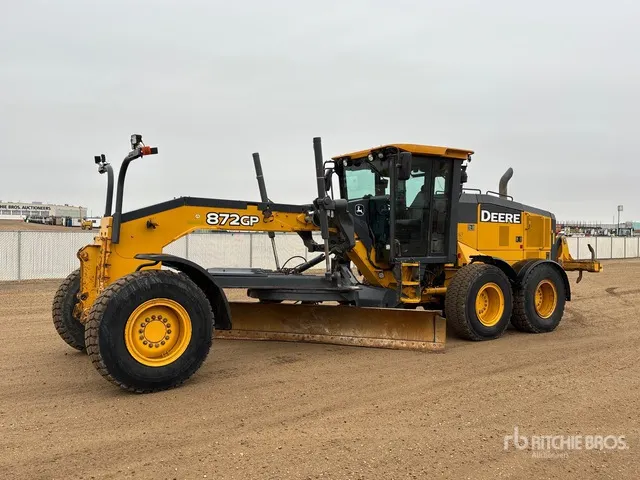 2018 John Deere 872GP AWD Motor Grader