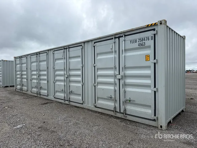 2026 40 ft High Cube Multi-Door Storage Container