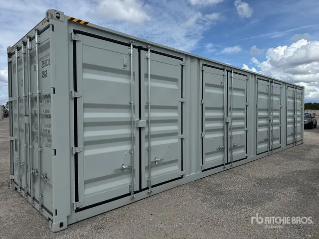 2026 40 ft High Cube Multi-Door Storage Container