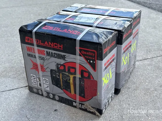 Quantity of (3) 2026 MIG-250 Electric Welder (Unused)