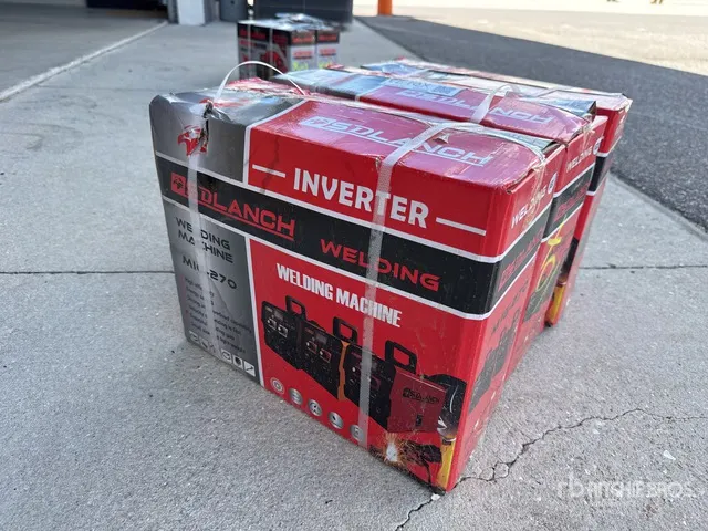 Quantity of (3) 2026 MIG-270 Electric Welder (Unused)