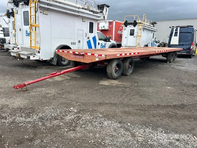 Normand Quad/A 30 ft Bale Wagon