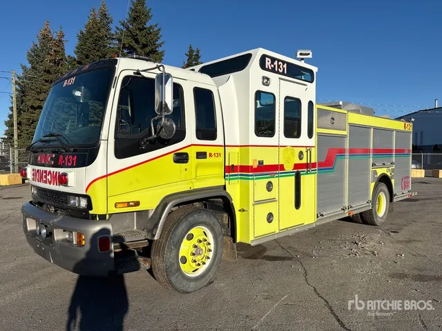 2000 GMC T8500 4x2 Fire Truck