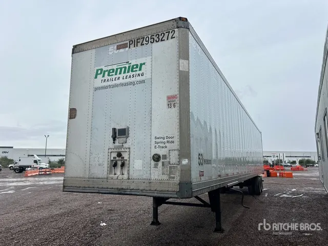 2003 Vanco 53 ft x 102 in T/A Van Trailer