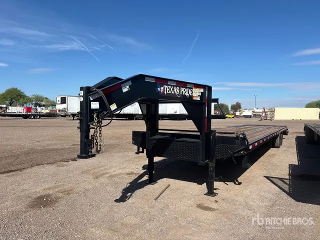 2024 Texas Pride Trailers FT835524KGN 53 ft T/A Gooseneck Equipment Trailer