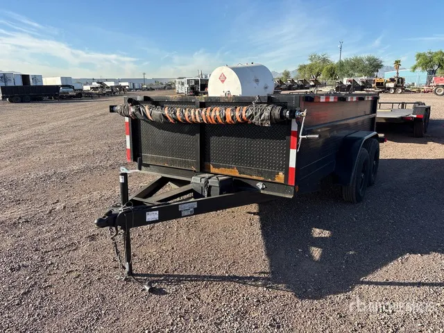 2027 Polestar Trailers DT81226 12 ft T/A Dump Utility Trailer