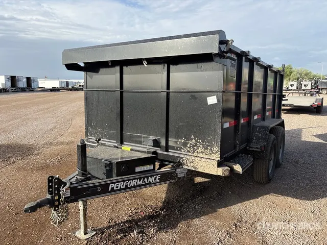 2024 Parker Trailers HD122 12 ft 1 in T/A Dump Utility Trailer
