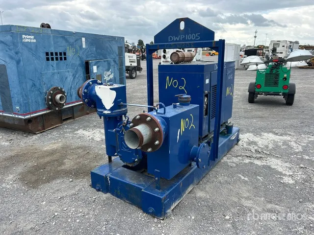 Vogelsang Rotary Lube Skid-Mounted Water Pump