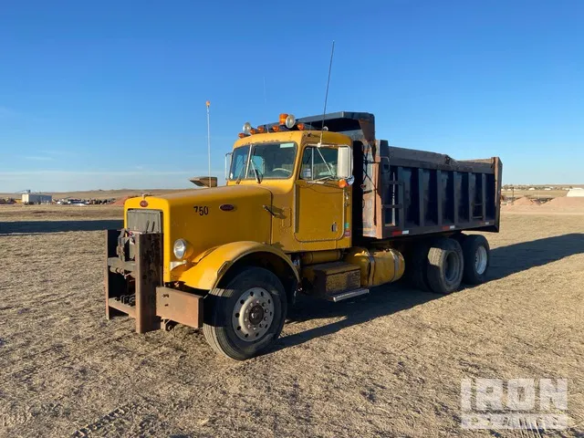 1984 Peterbilt 348 6x4 T/A Dump Truck