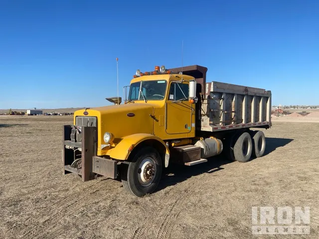 1984 Peterbilt 348 6x4 T/A Dump Truck