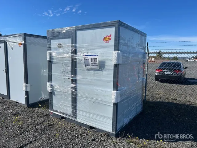 6 ft 3 in x 6 ft 11 in Portable Toilet (Unused)