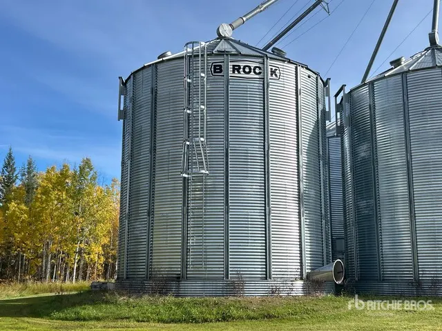 Brock +/- 11700 bu 7 Ring Grain Bin