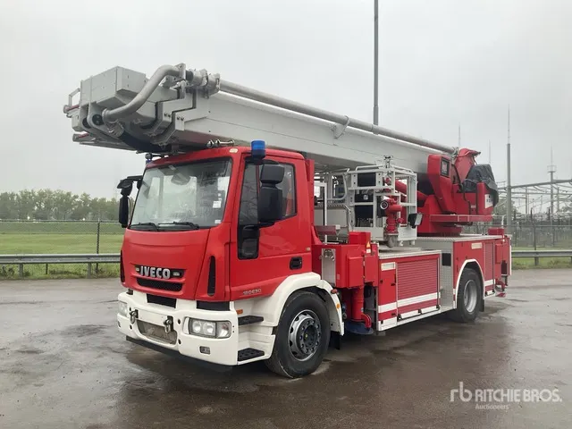 2013 Iveco Eurocargo 180E300 4x2 Telescopic Aerial Platform Fire Truck