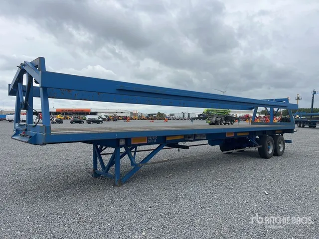 1998 Houcon Cargo Systems DAS-G-13 T/A Flatbed Trailer